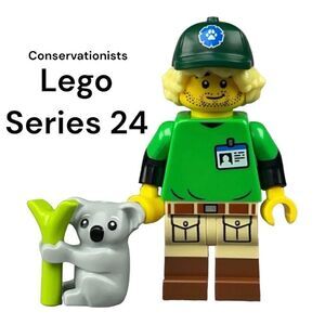 LEGO Minifigure Series 24 Conservationist Figure Koala Figure